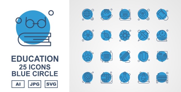 Набор иконок на тему science