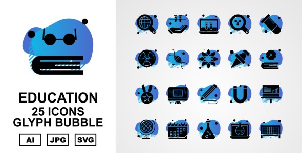 Набор иконок на тему science