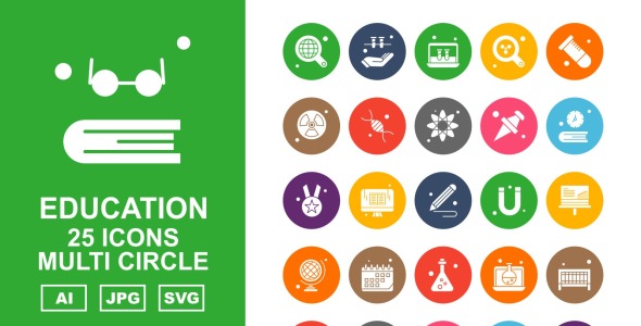 Набор иконок на тему science