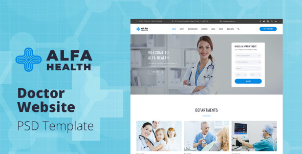 PSD шаблон на тему консультации