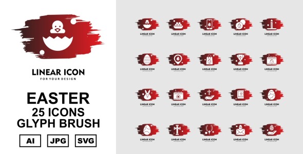 Набор иконок на тему culture