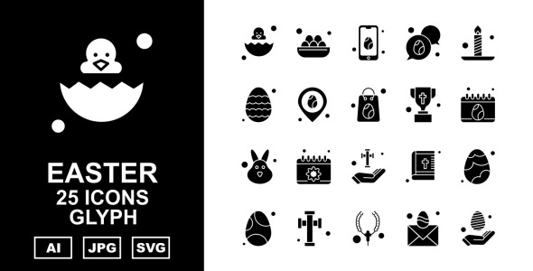 Набор иконок на тему culture