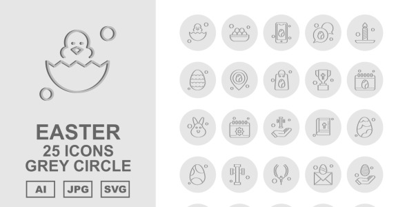 Набор иконок на тему culture