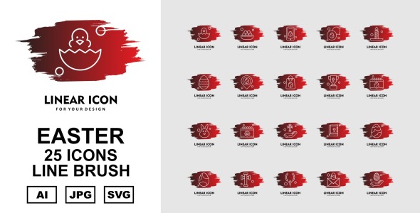 Набор иконок на тему culture