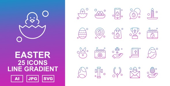 Набор иконок на тему culture