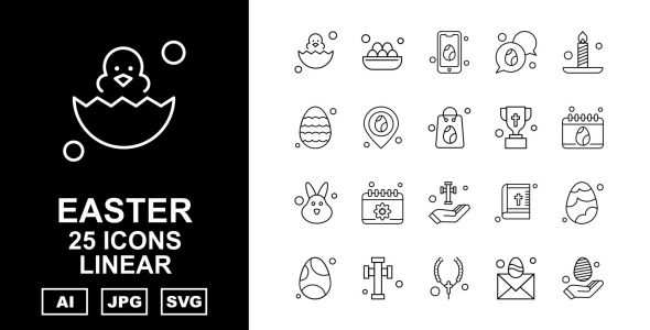 Набор иконок на тему culture