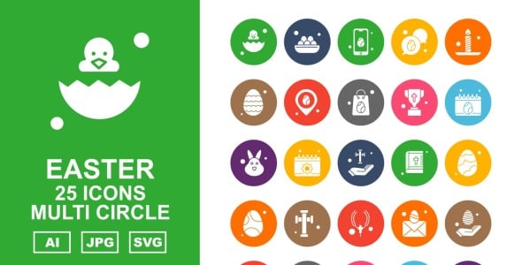 Набор иконок на тему culture