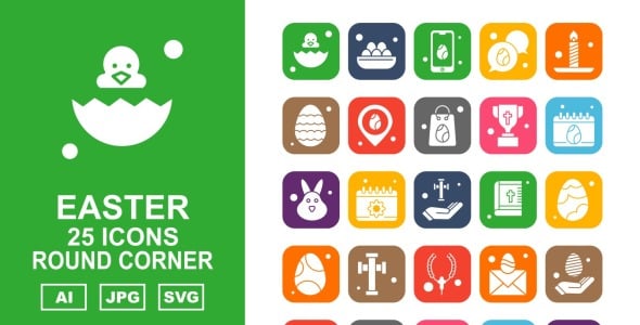 Набор иконок на тему culture