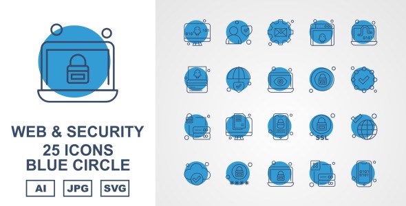 Набор иконок на тему security