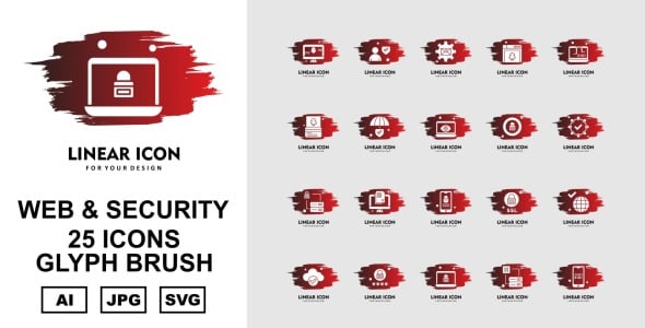 Набор иконок на тему security