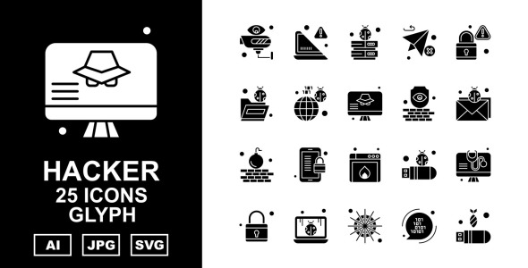 Набор иконок на тему computer