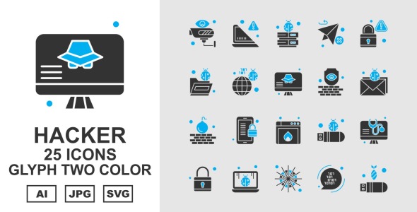 Набор иконок на тему computer