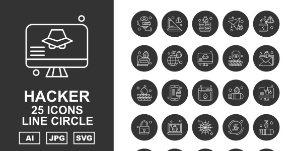 Набор иконок на тему computer