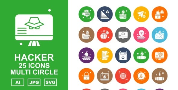 Набор иконок на тему computer