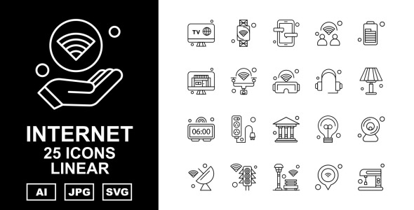 Набор иконок на тему финансы