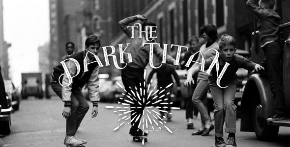 Шрифт на тему графика