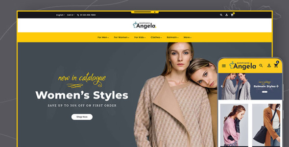 многоцелевая адаптивная тема prestashop