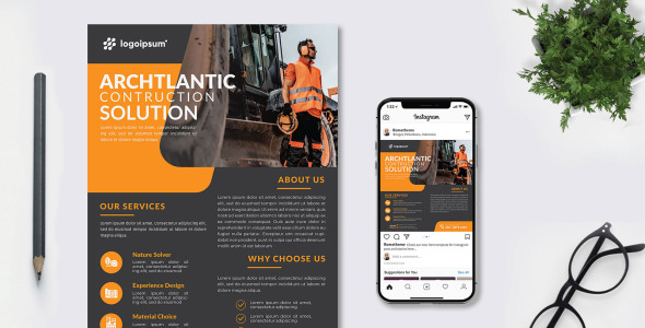 Фирменный стиль на тему графика