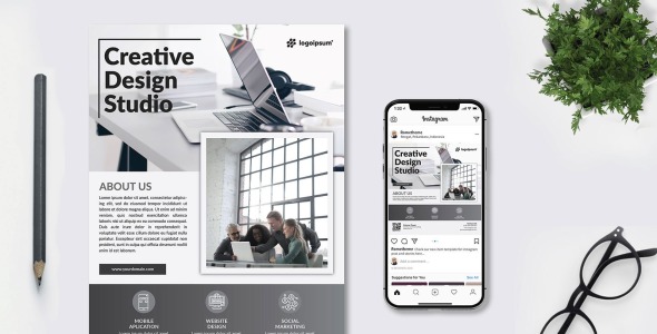 Фирменный стиль на тему дизайн и фотография