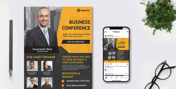 Фирменный стиль на тему графика