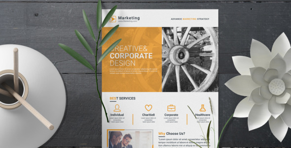 Фирменный стиль на тему графика