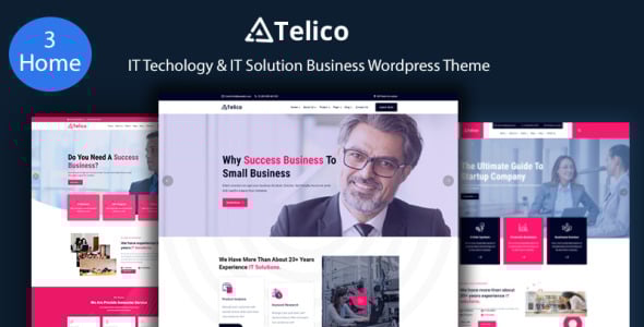 it technology &amp; it solutions business wordpress theme