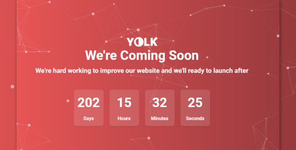 Bootstrap Responsive Coming Specialty Page