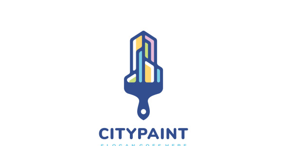 Шаблон логотипа на тему графика