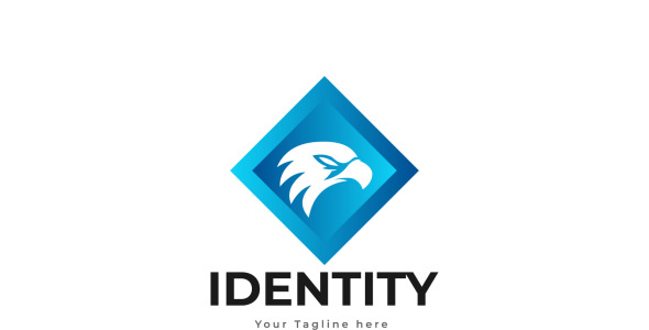 Шаблон логотипа на тему графика