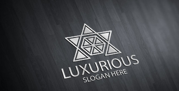 Шаблон логотипа на тему графика