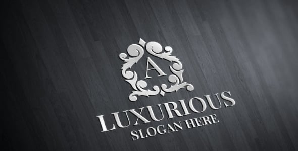 Шаблон логотипа на тему графика