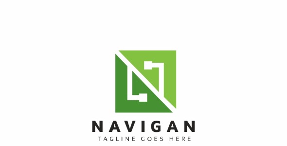 Шаблон логотипа на тему графика