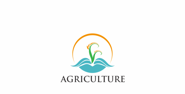 Шаблон логотипа на тему графика