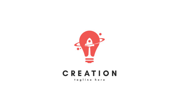 Шаблон логотипа на тему графика