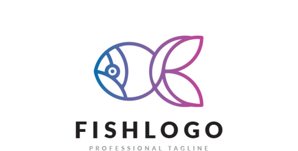 Шаблон логотипа на тему графика