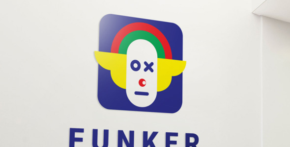 Шаблон логотипа на тему графика