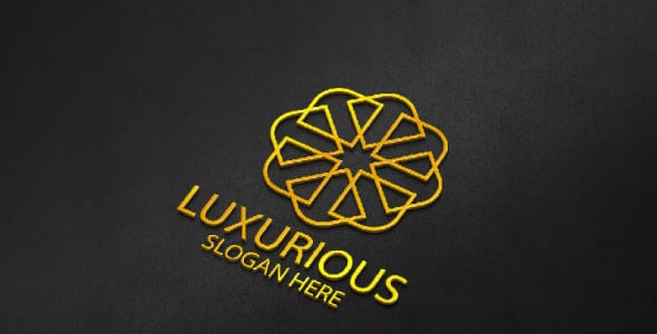 Шаблон логотипа на тему графика