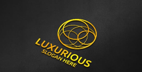 Шаблон логотипа на тему графика