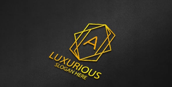 Шаблон логотипа на тему графика