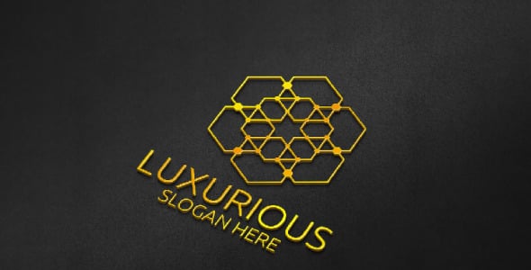 Шаблон логотипа на тему графика