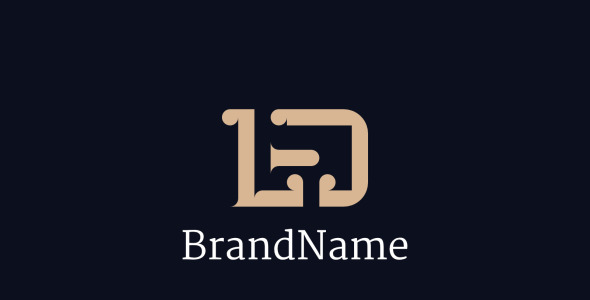 Шаблон логотипа на тему графика