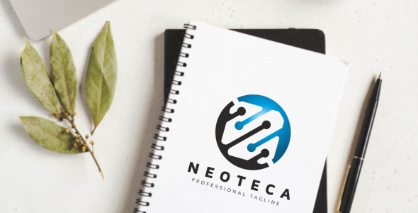 Шаблон логотипа на тему графика