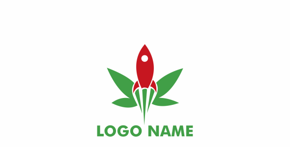 Шаблон логотипа на тему графика