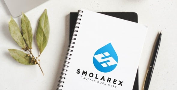 Шаблон логотипа на тему графика