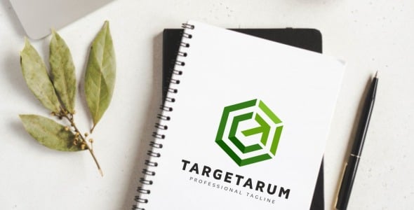 Шаблон логотипа на тему графика