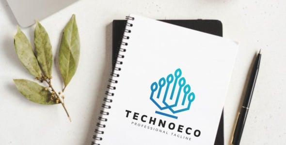 Шаблон логотипа на тему графика