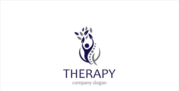 Шаблон логотипа на тему графика