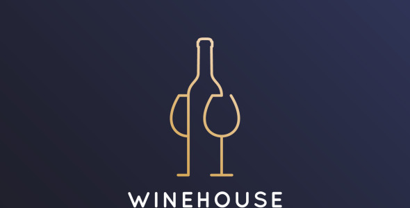 Шаблон логотипа на тему графика