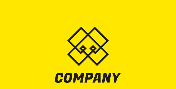 Шаблон логотипа на тему графика