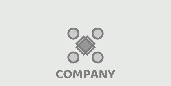 Шаблон логотипа на тему графика